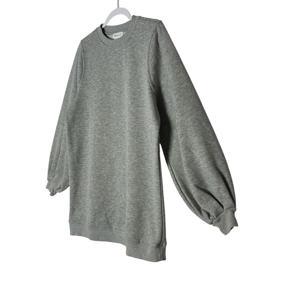 Lovers & Friends Jessa Sweatshirt Dress‎ Women's Small in Charcoal  Oversized - Picture 7 of 8